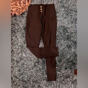 Charlotte Russe high waisted black pants size Medium